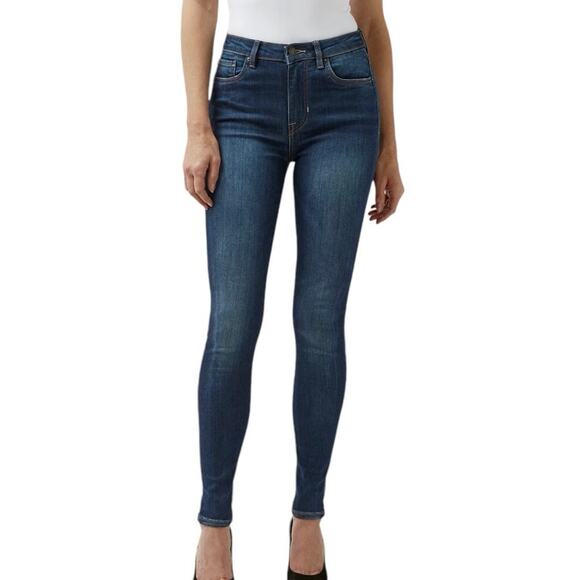 Buffalo David Bitton Mollie High-Rise Skinny Jeans Women’s Size 14 Dark Wash - Picture 1 of 5